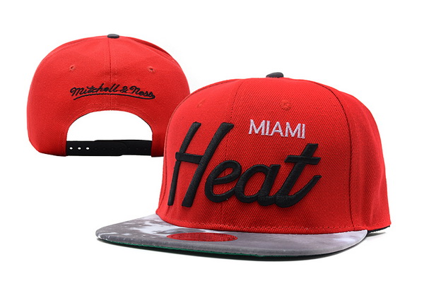 NBA Miami Heat MN Snapback Hat #73